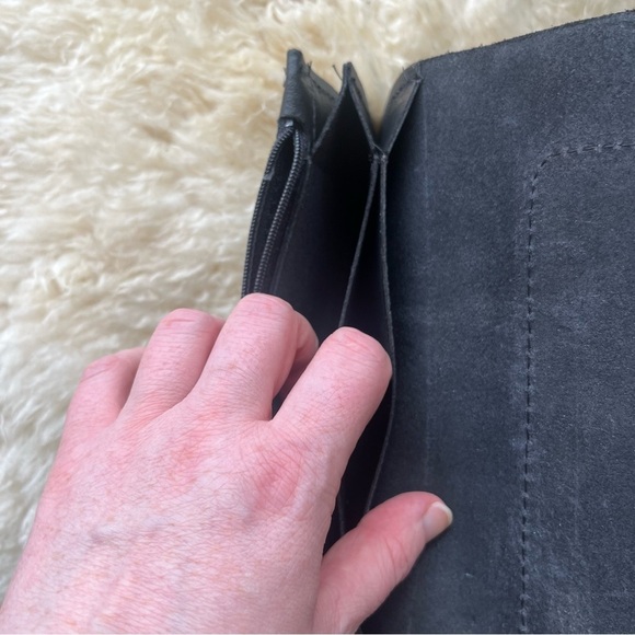 Vintage Harley  Davidson Black Leather Chain Biker Wallet - Picture 16 of 16